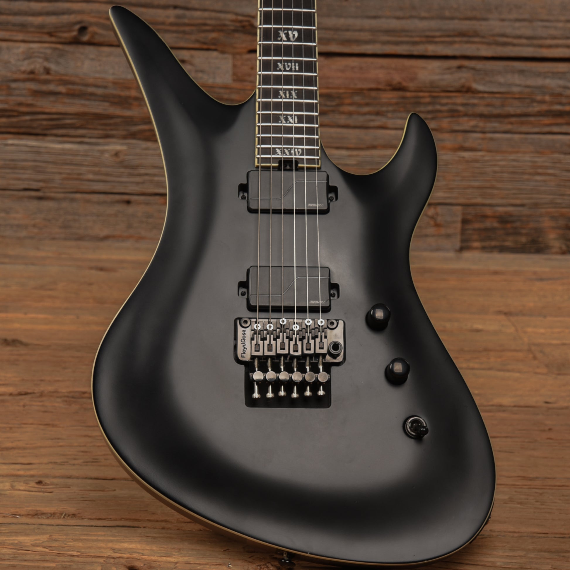Schecter Avenger FR SLS Evil Twin Black 2021 Electric Guitars / Solid Body
