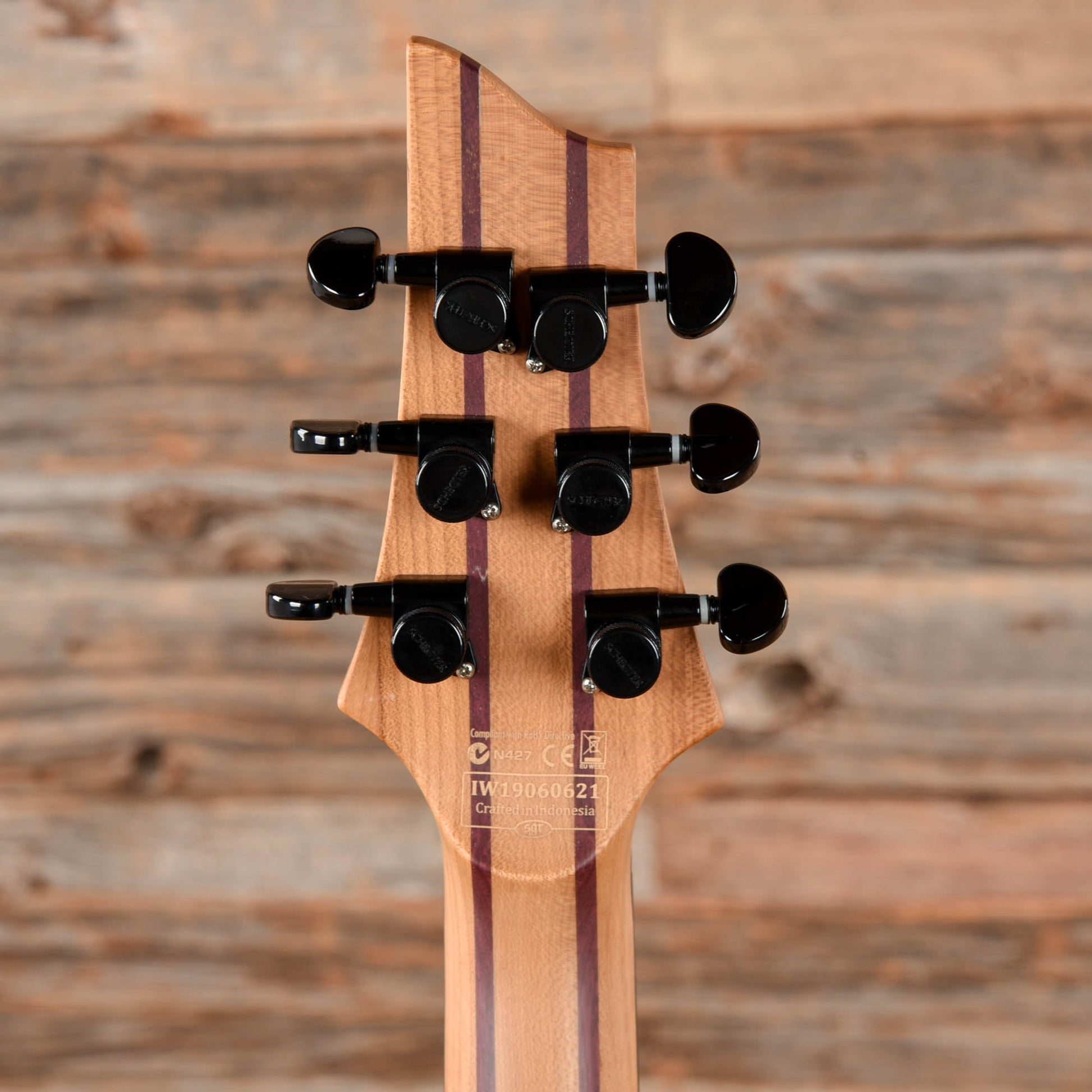 Schecter C-1 Exotic Ebony Brown 2019 Electric Guitars / Solid Body