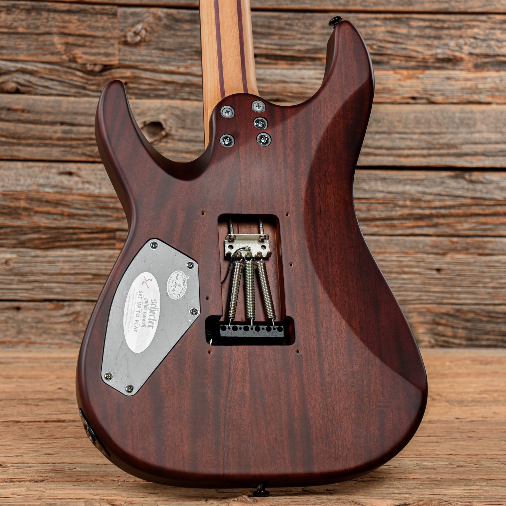 Schecter C-1 Exotic Ebony Brown 2019 Electric Guitars / Solid Body
