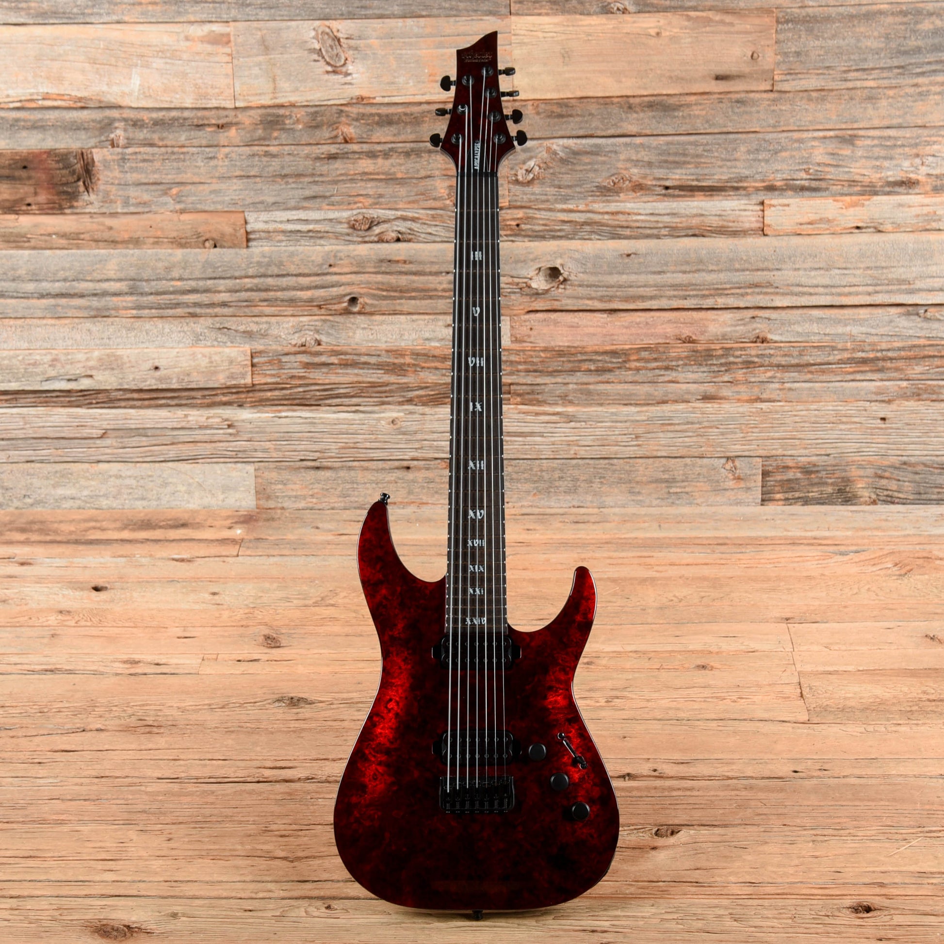 Schecter C-7 Apocalypse Red Reign 2021 Electric Guitars / Solid Body