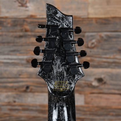 Schecter C-8 Silver Mountain Multi Scale Silver Mountain Electric Guitars / Solid Body