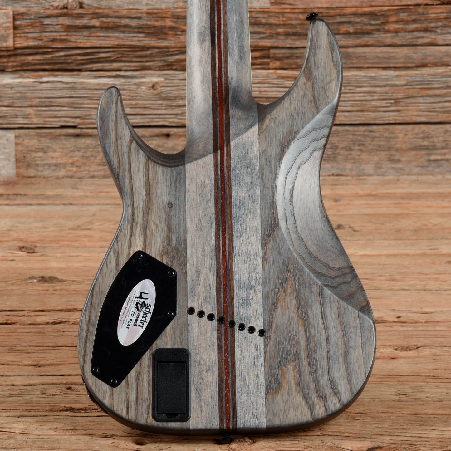 Schecter C8 SLS Evil Twin Black Electric Guitars / Solid Body