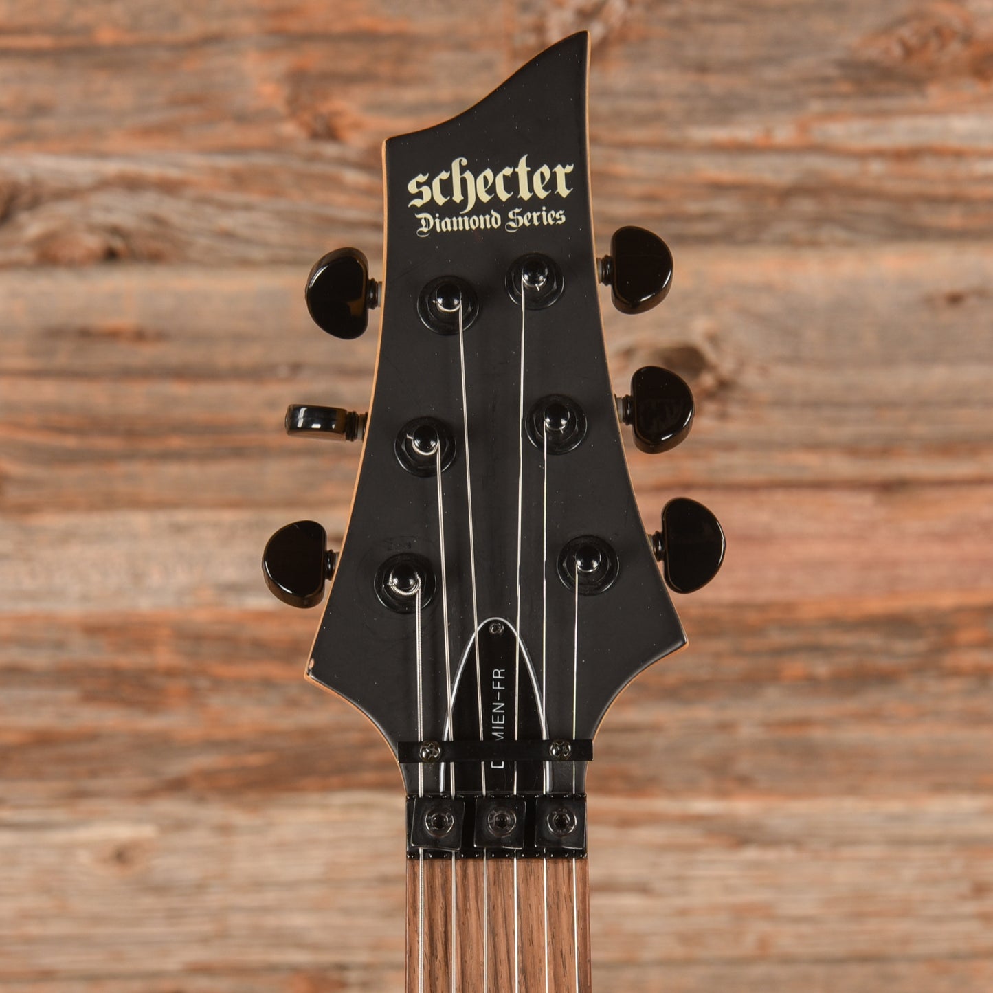 Schecter Damien-6 FR Satin Black 2008 Electric Guitars / Solid Body