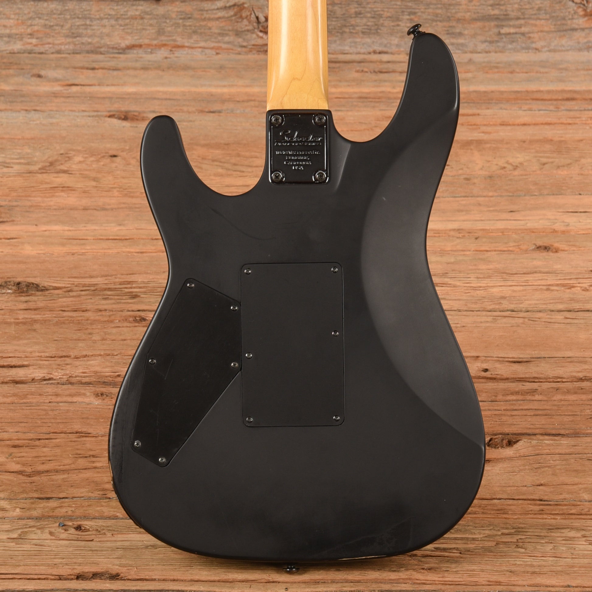 Schecter Damien-6 FR Satin Black 2008 Electric Guitars / Solid Body