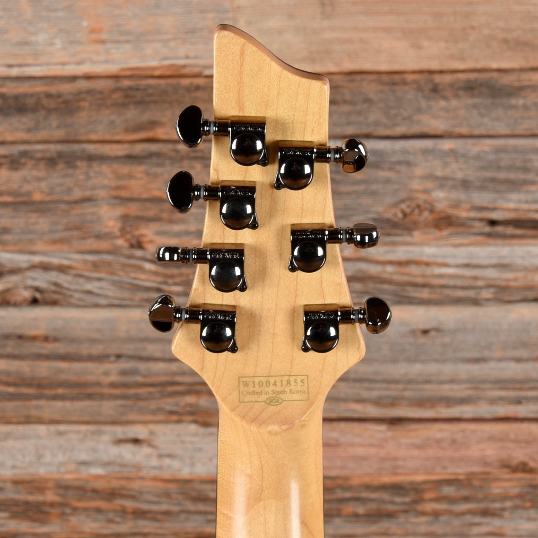 Schecter Damien Elite 7 Black Electric Guitars / Solid Body