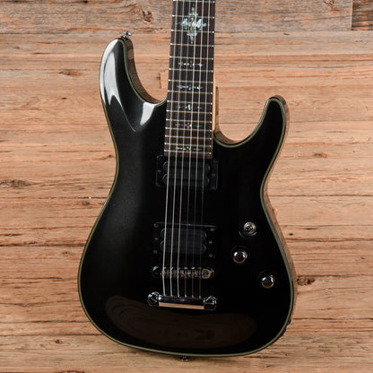Schecter Damien Elite 7 Black Electric Guitars / Solid Body