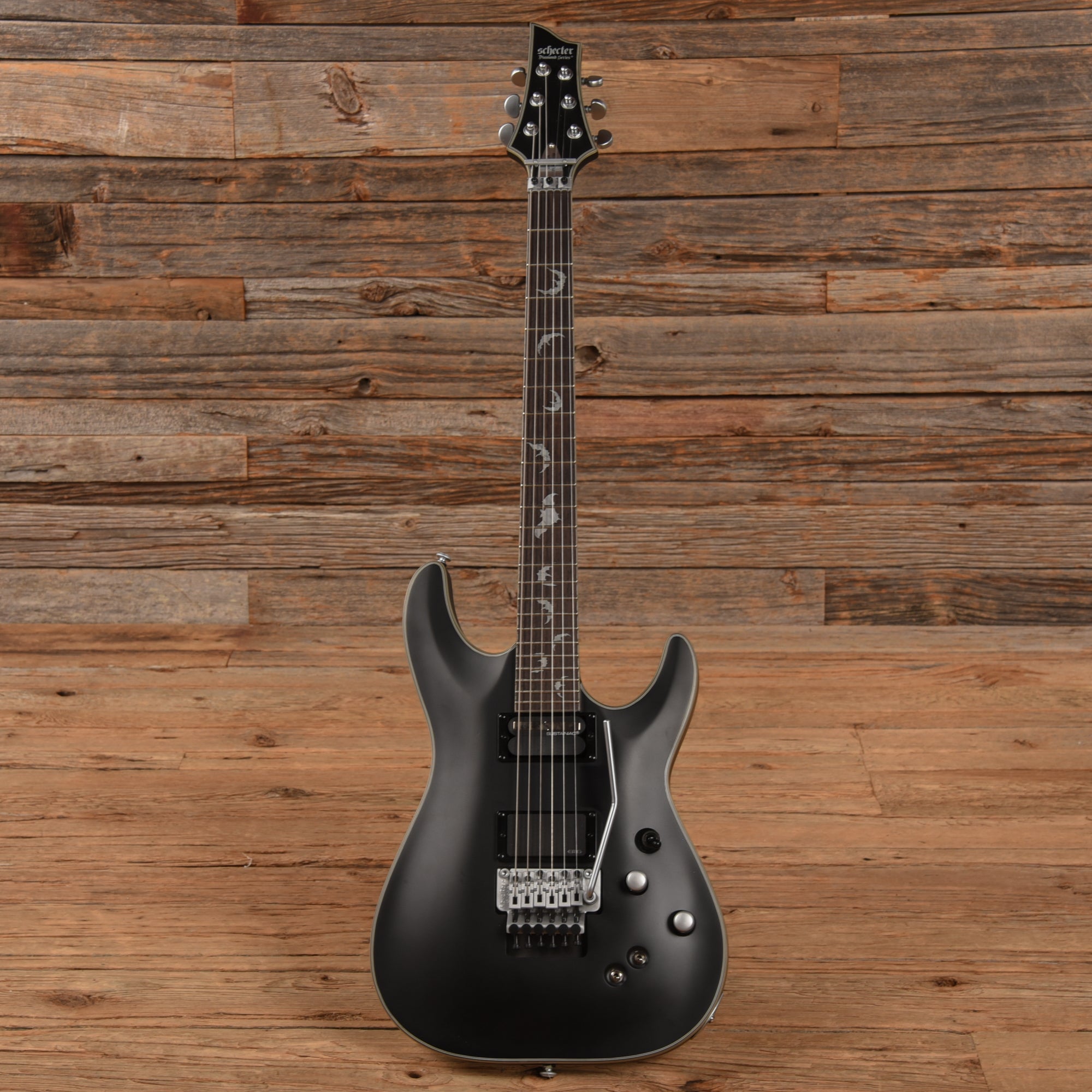 Schecter Damien Platinum-S Matte Black 2023 Electric Guitars / Solid Body