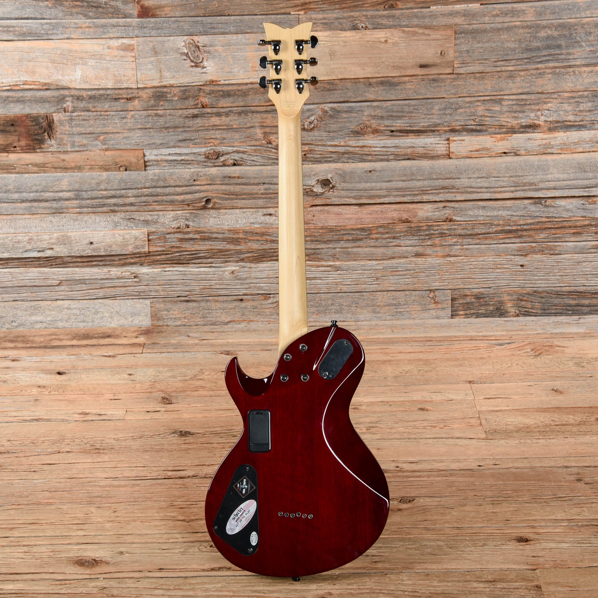 Schecter Damien Solo-6 Elite Black Cherry 2012 Electric Guitars / Solid Body
