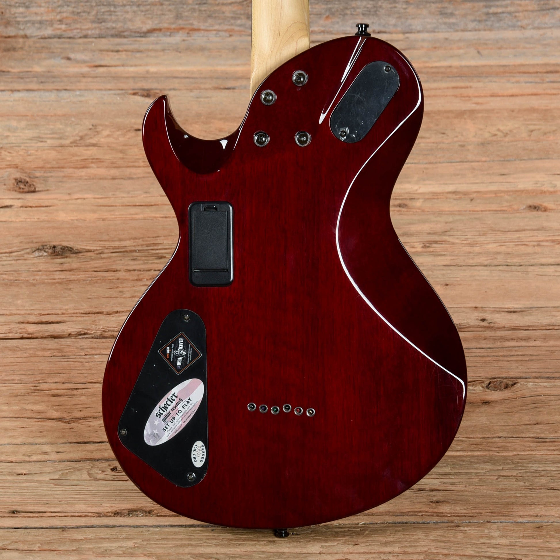 Schecter Damien Solo-6 Elite Black Cherry 2012 Electric Guitars / Solid Body