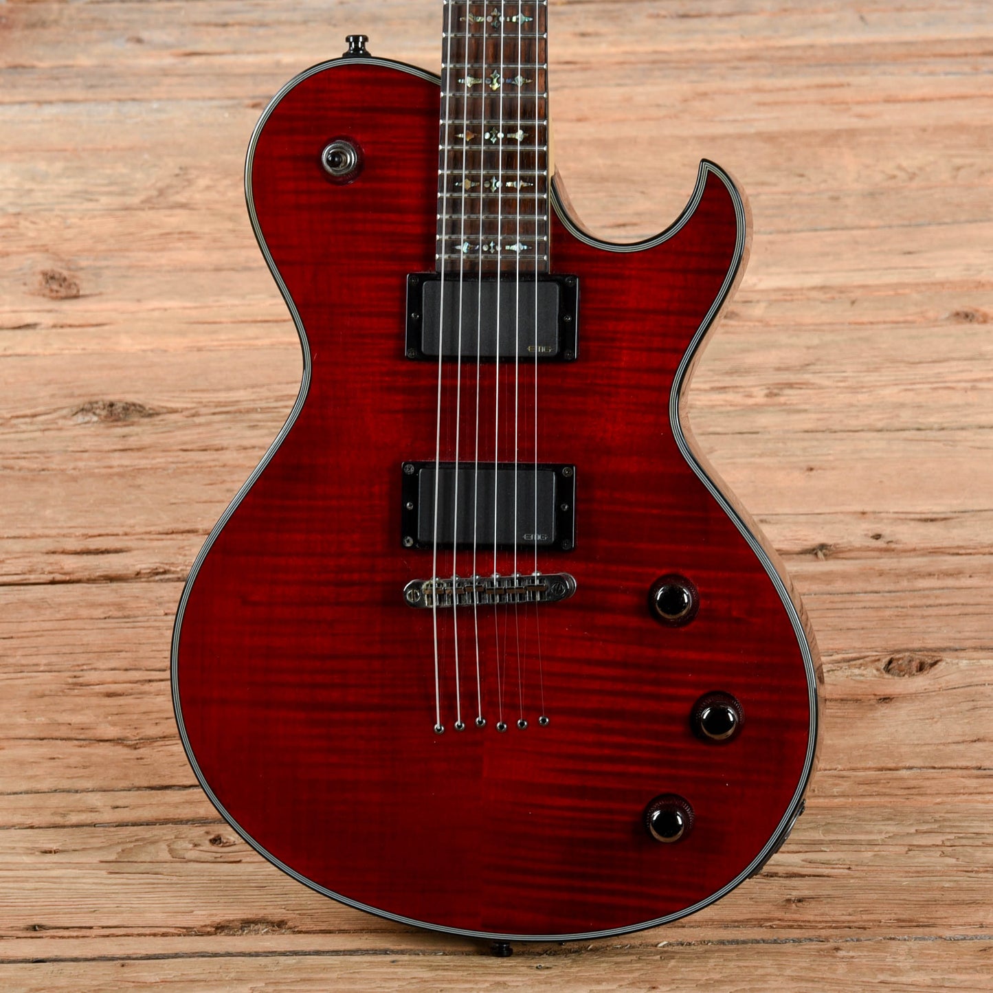 Schecter Damien Solo-6 Elite Black Cherry 2012 Electric Guitars / Solid Body