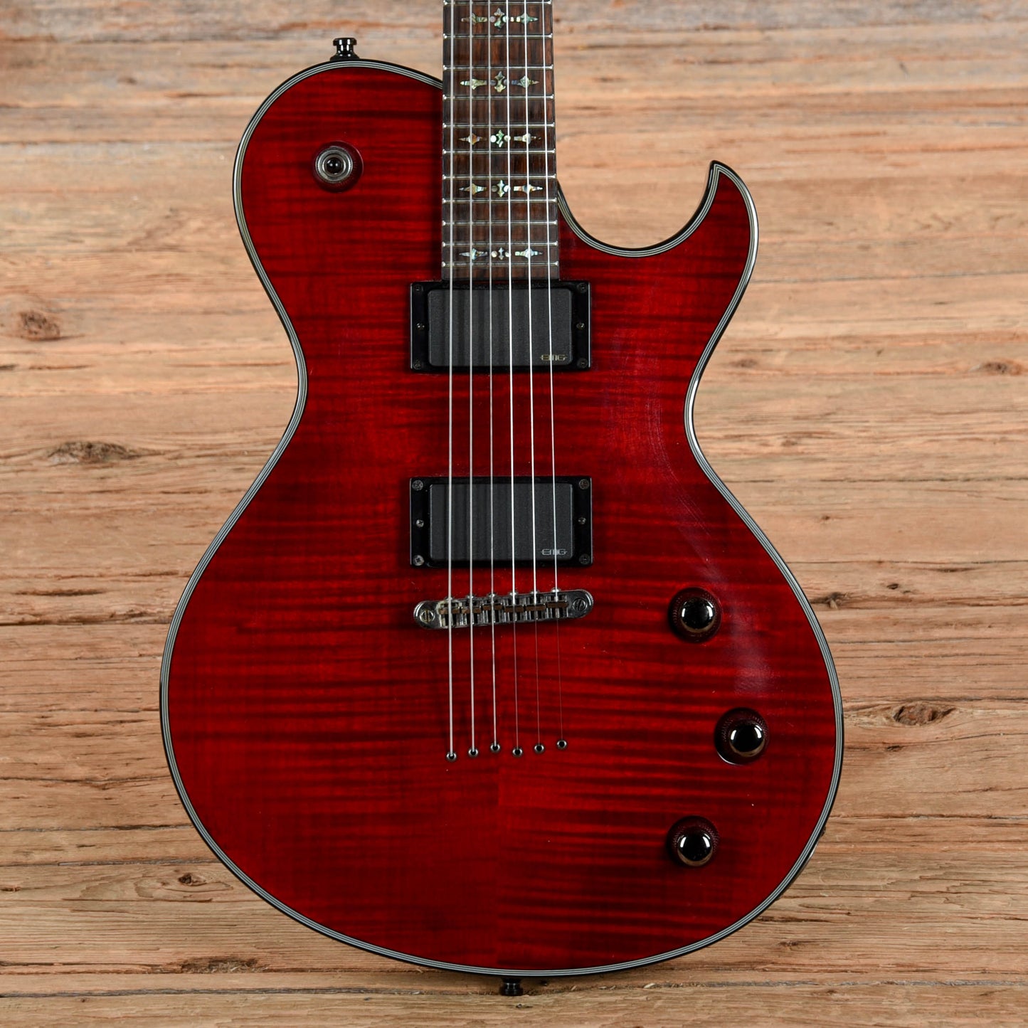Schecter Damien Solo-6 Elite Black Cherry 2012 Electric Guitars / Solid Body