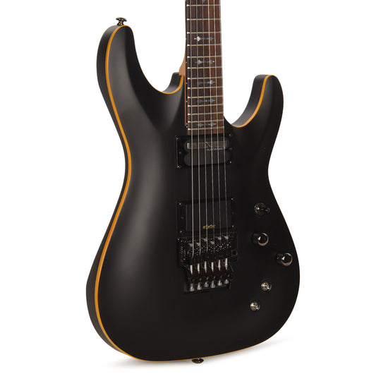 Schecter Demon-6 FR-S Aged Black Satin Electric Guitars / Solid Body