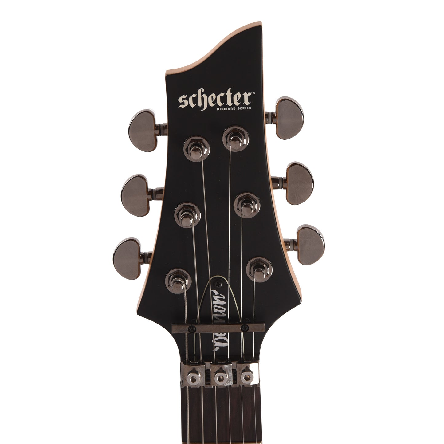 Schecter Demon-6 FR-S Aged Black Satin Electric Guitars / Solid Body