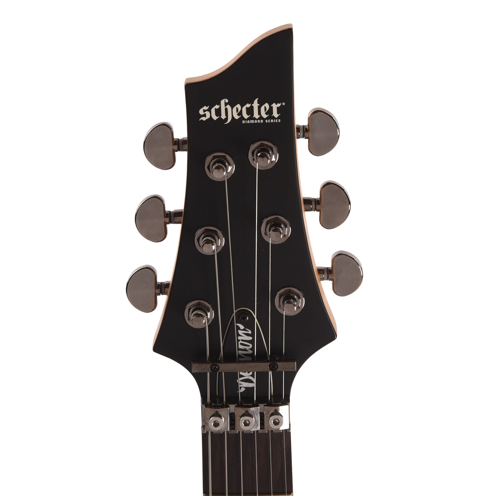 Schecter Demon-6 FR-S Aged Black Satin Electric Guitars / Solid Body