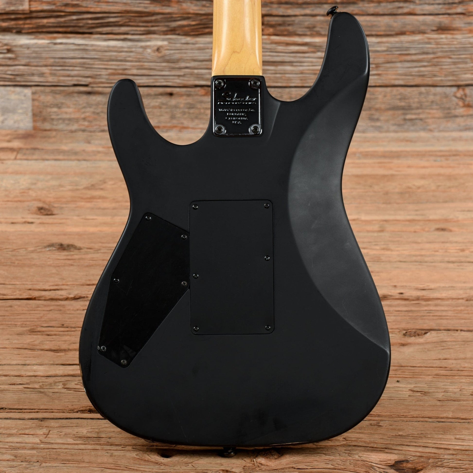 Schecter Diamon Series Black Electric Guitars / Solid Body