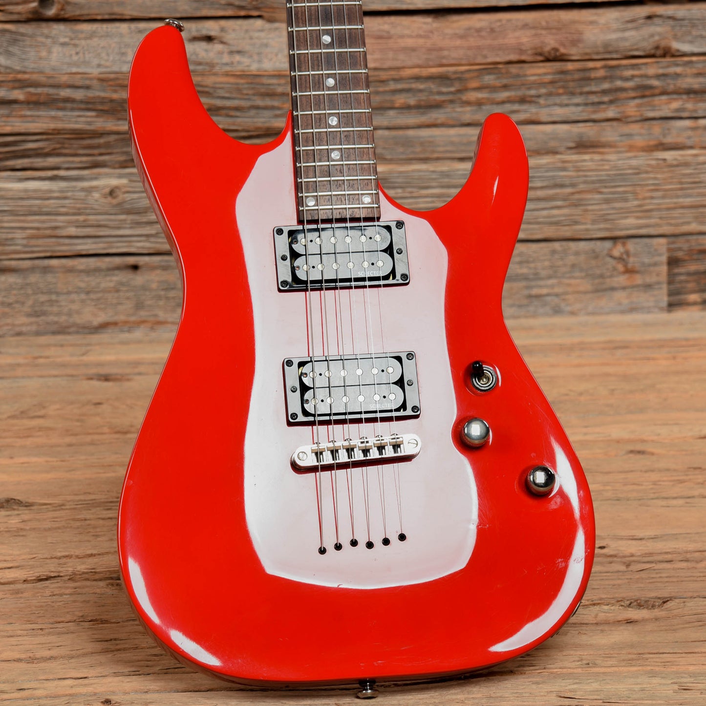 Schecter Diamond Series Omen 6 Red 2009 Electric Guitars / Solid Body