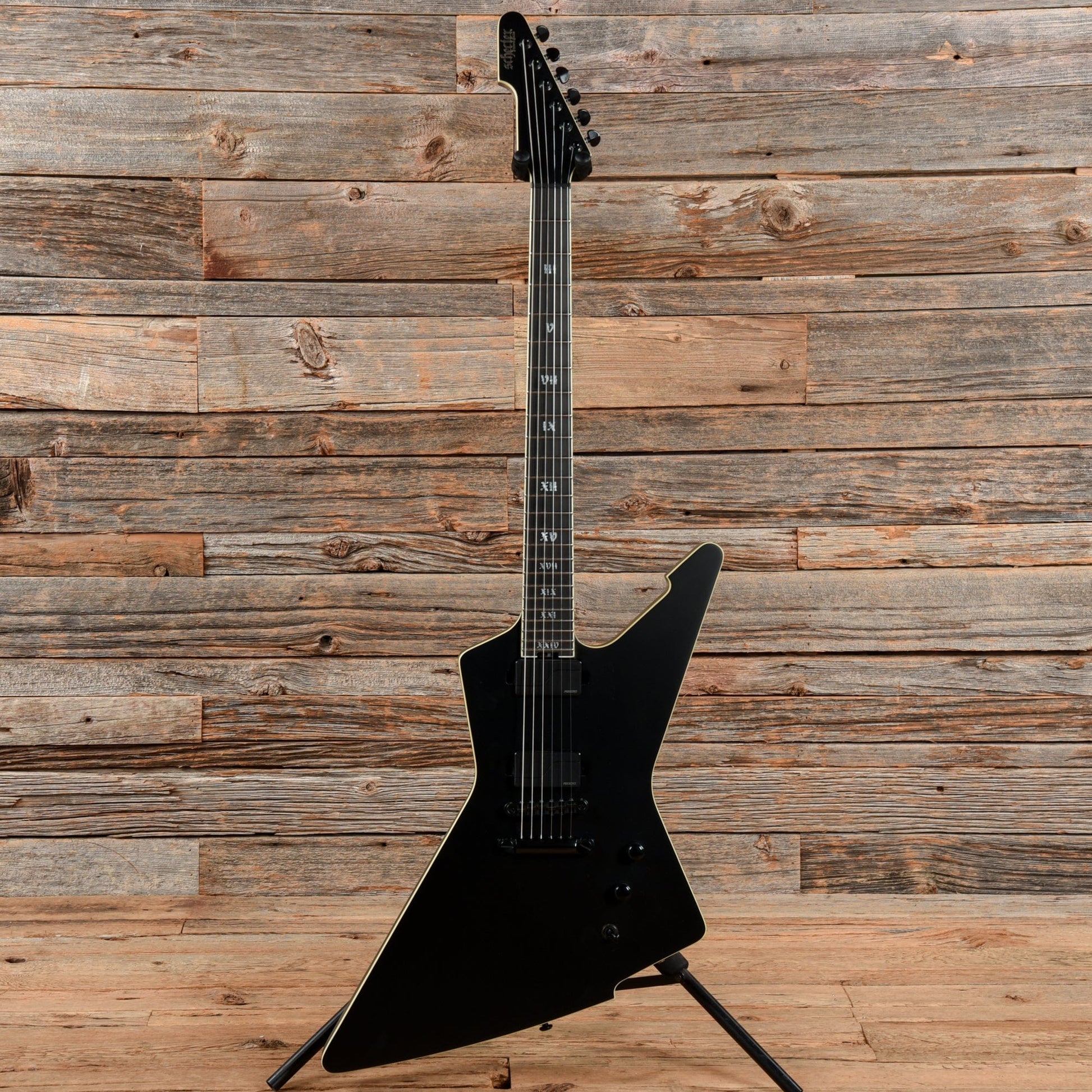 Schecter E-1-SLS Black 2021 Electric Guitars / Solid Body