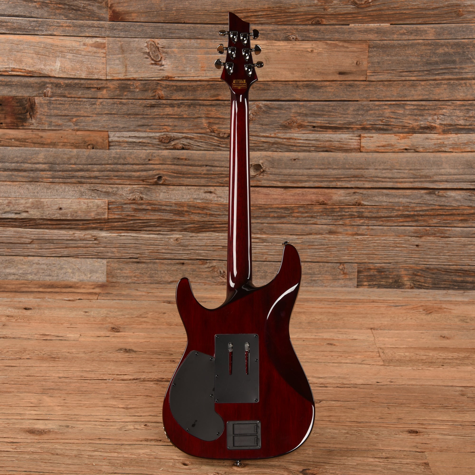 Schecter Hellraiser C-1 FR S Sustainiac Black Cherry 2022 Electric Guitars / Solid Body