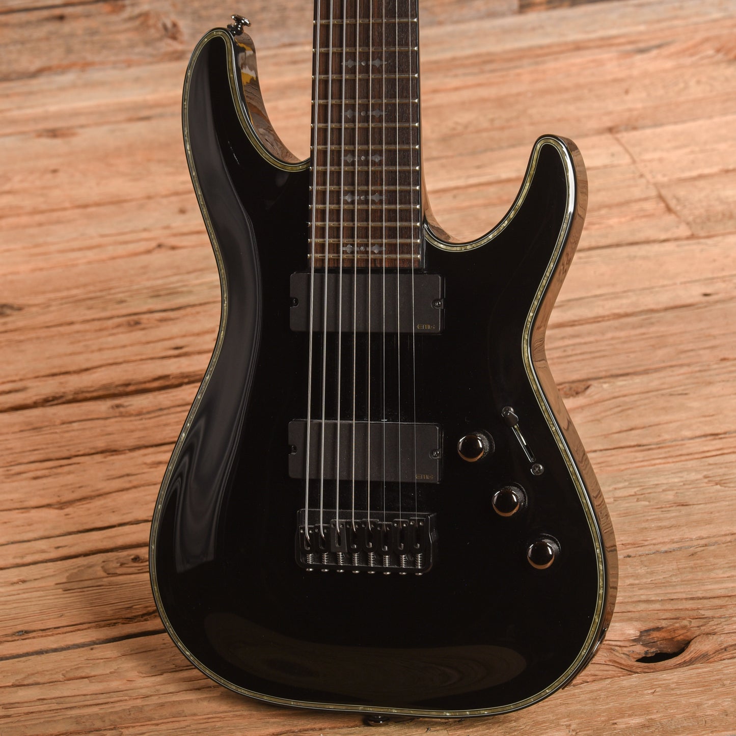 Schecter Hellraiser C8 Black Electric Guitars / Solid Body