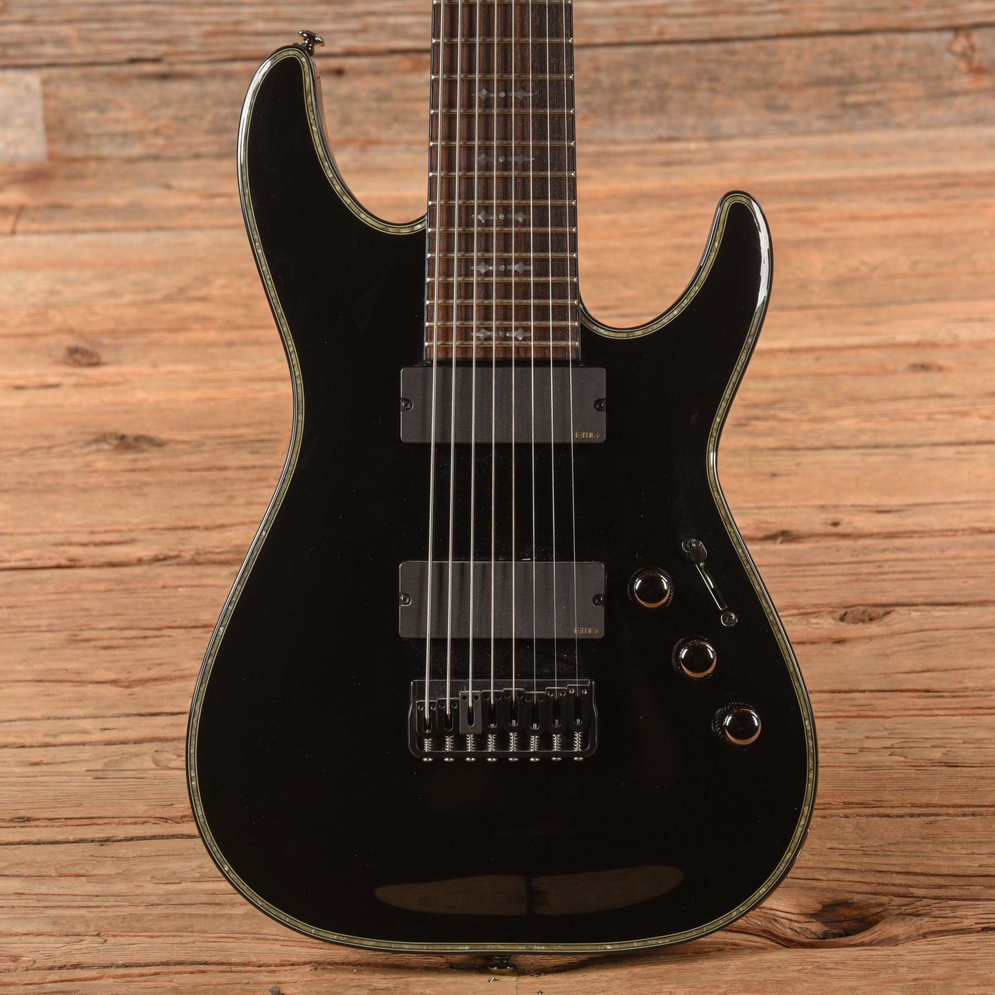 Schecter Hellraiser C8 Black Electric Guitars / Solid Body