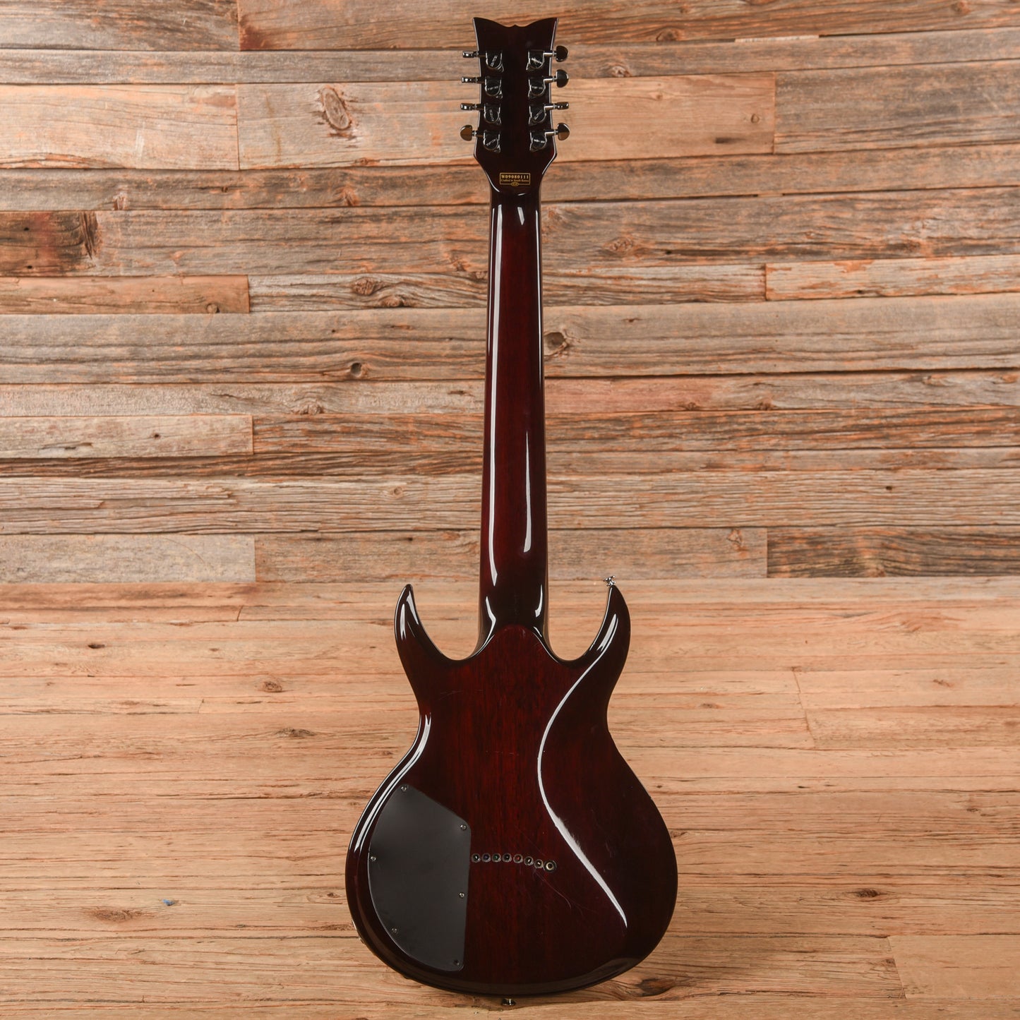 Schecter Hellraiser Devil 8 Transparent Red 2009 Electric Guitars / Solid Body