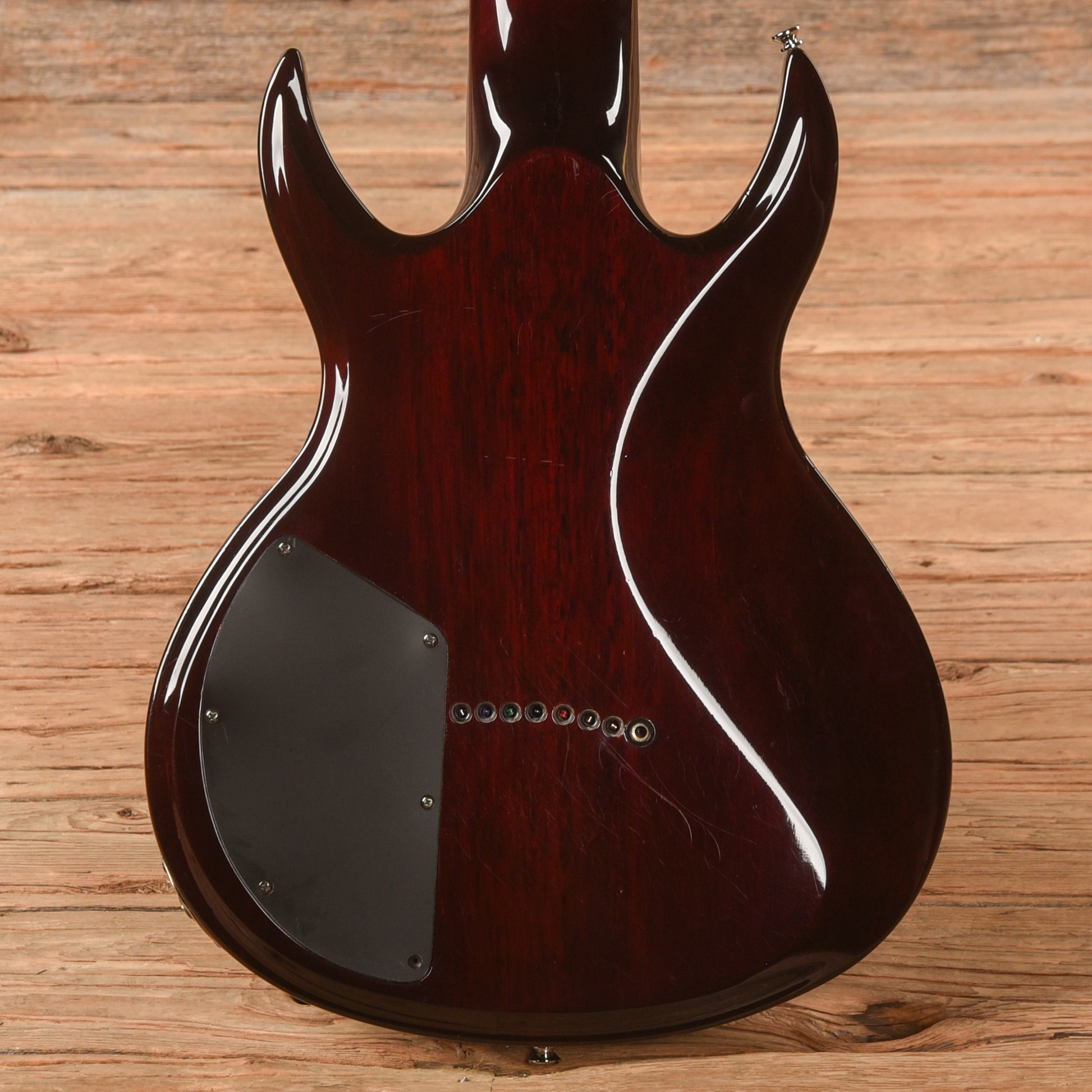 Schecter Hellraiser Devil 8 Transparent Red 2009 Electric Guitars / Solid Body