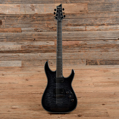 Schecter Hellraiser Hybrid C-1 Transparent Black 2022 Electric Guitars / Solid Body