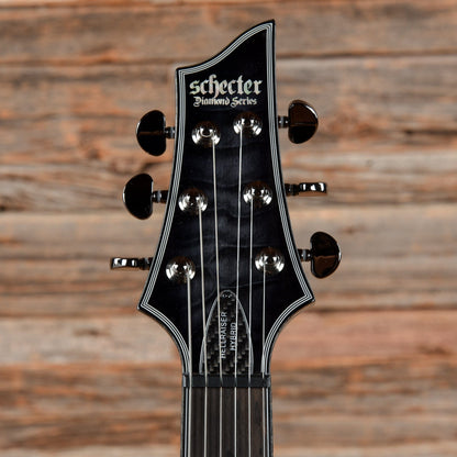 Schecter Hellraiser Hybrid C-1 Transparent Black 2022 Electric Guitars / Solid Body