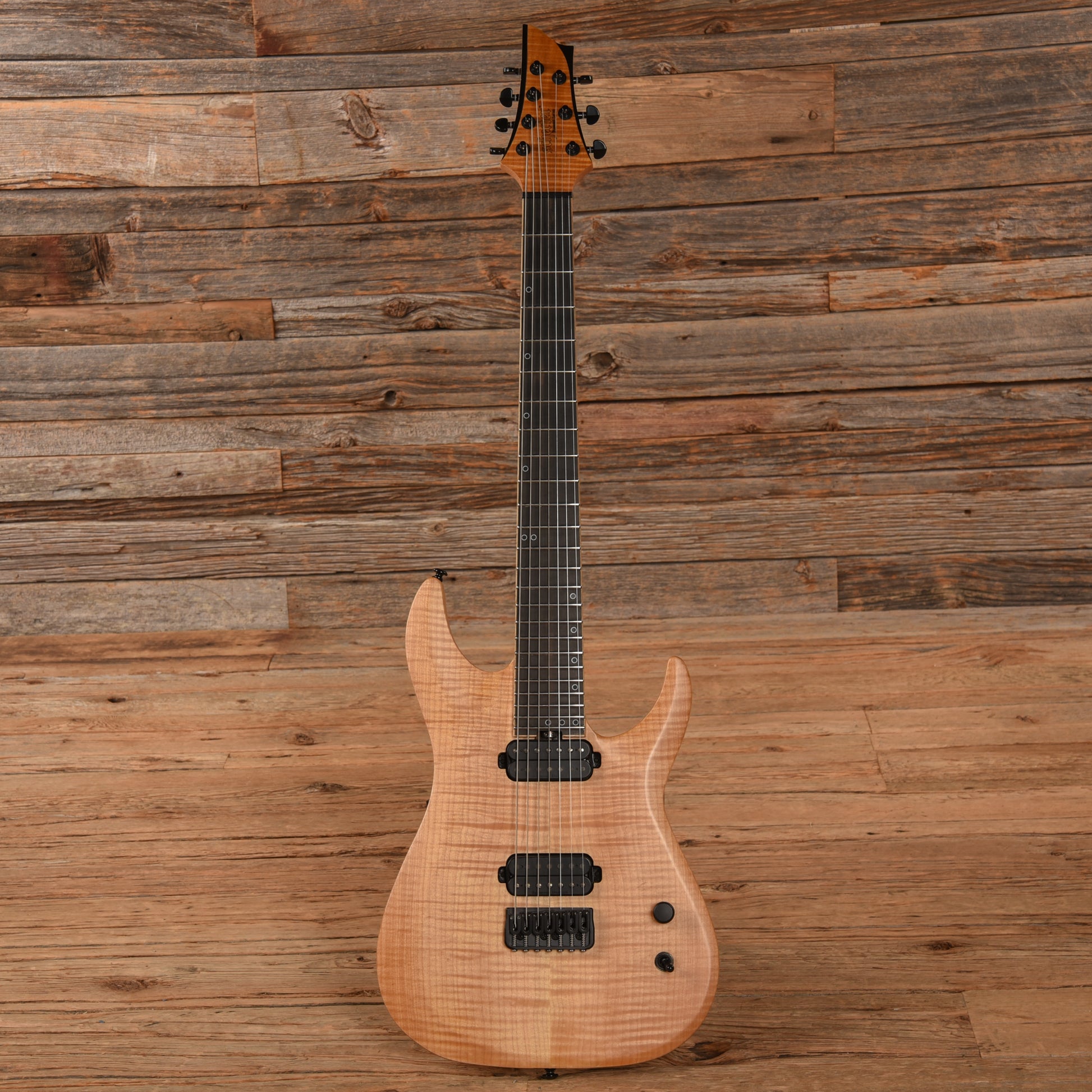 Schecter Keith Merrow Signature KM-7 Natural 2017 Electric Guitars / Solid Body