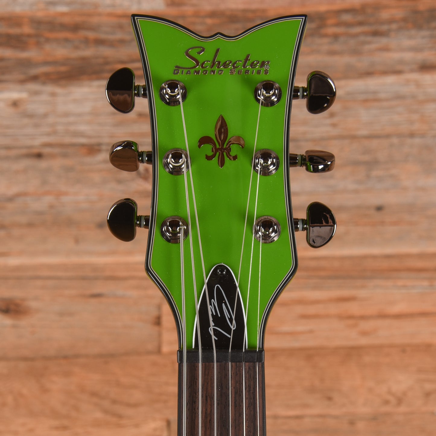 Schecter Kenny Hickey Signature Solo-6 EX S Sustainiac Baritone Steele Green 2022 Electric Guitars / Solid Body