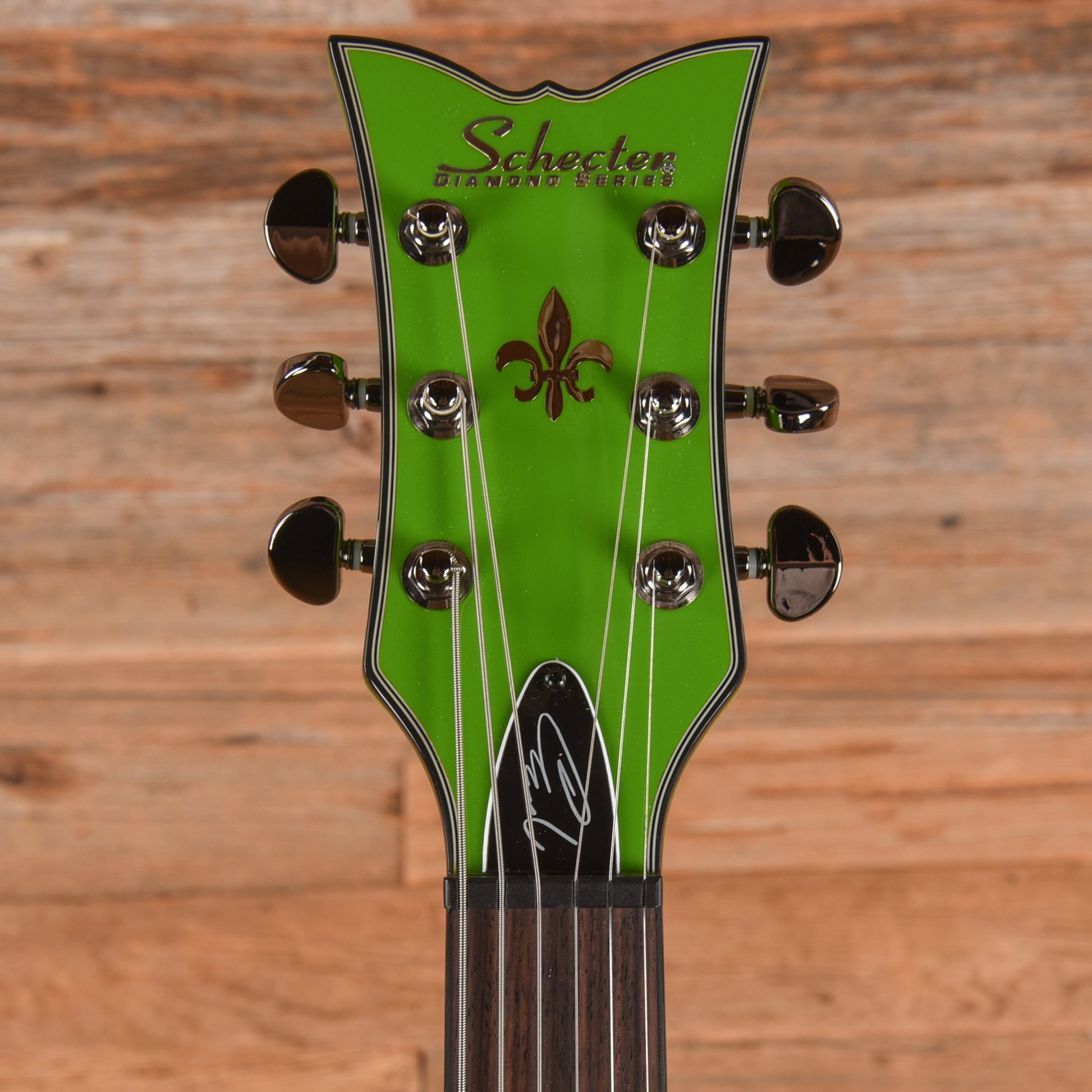 Schecter Kenny Hickey Signature Solo-6 EX S Sustainiac Baritone Steele Green 2022 Electric Guitars / Solid Body