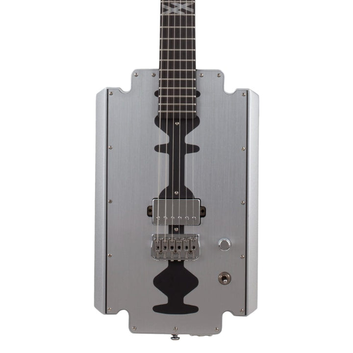 Schecter Machine Gun Kelly Razorblade Metallic Silver – Chicago Music ...