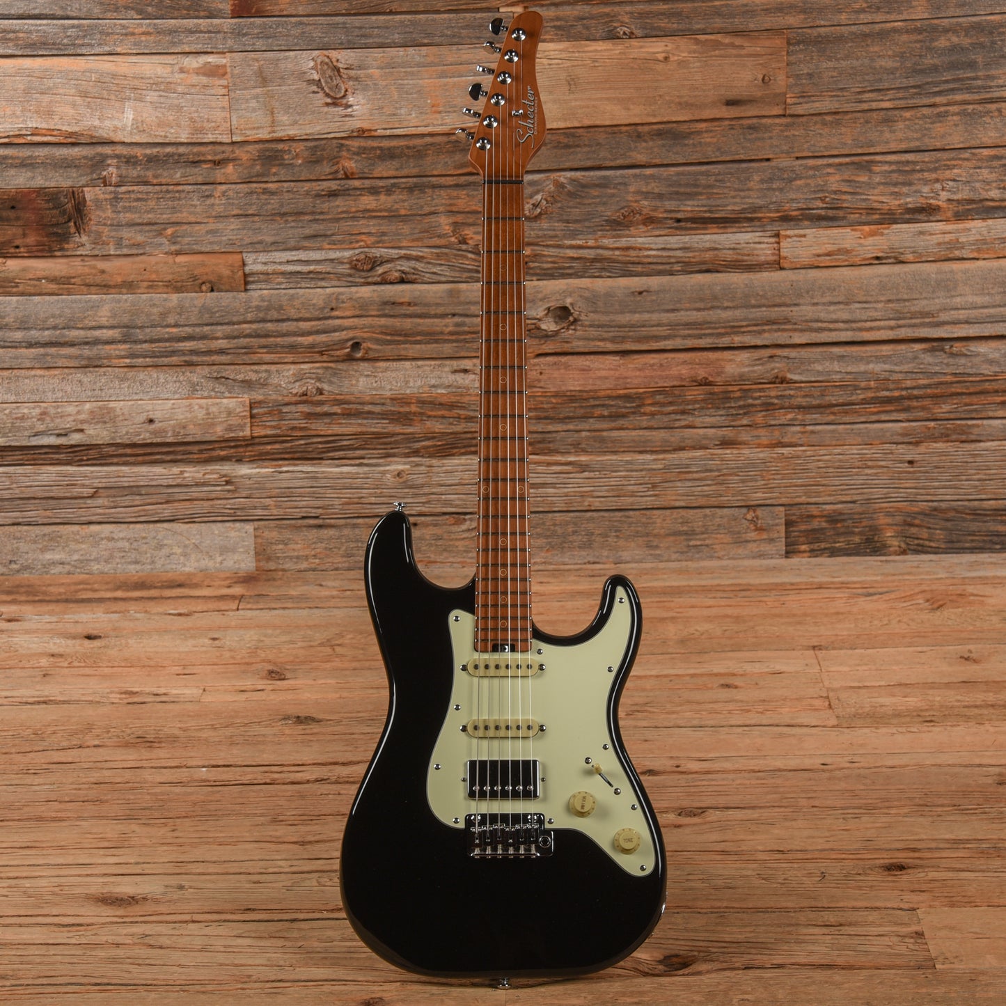 Schecter Nick Johnston Traditional HSS Black 2021 Electric Guitars / Solid Body