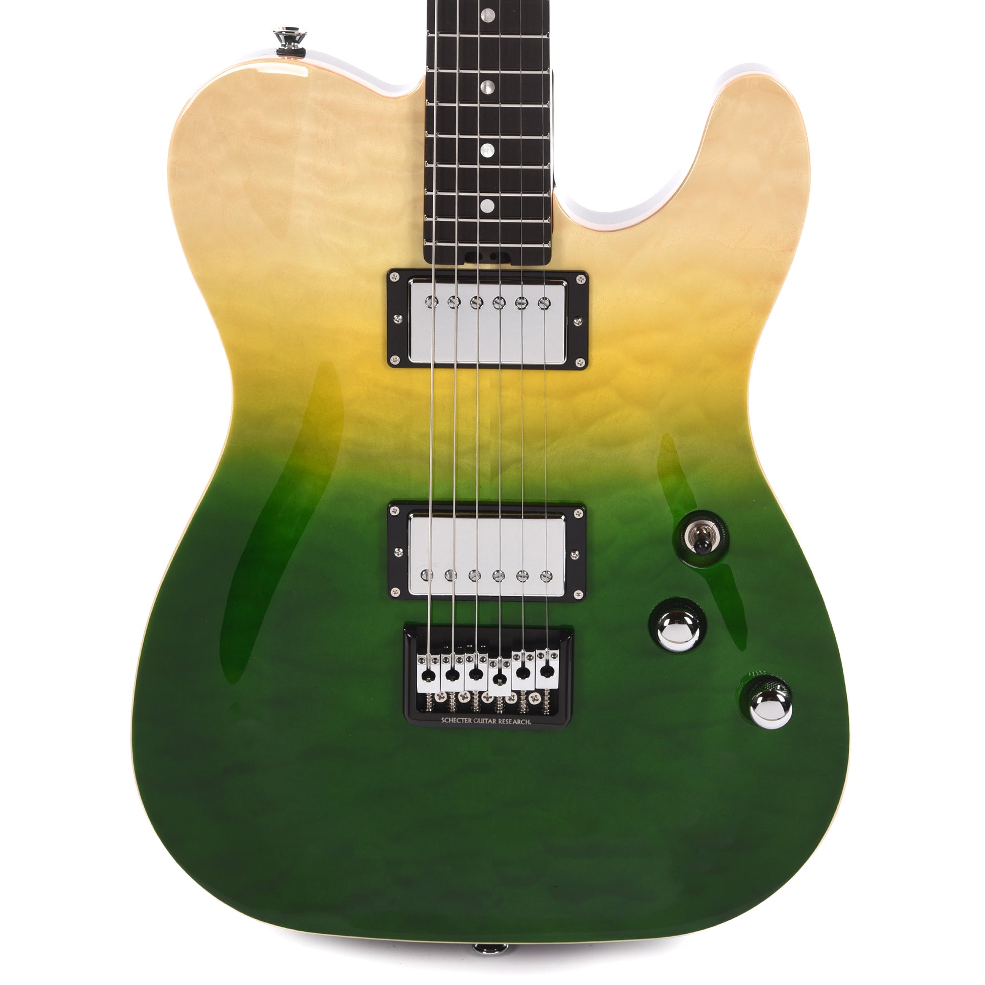 Schecter PT Classic Caribbean Fade Burst Electric Guitars / Solid Body