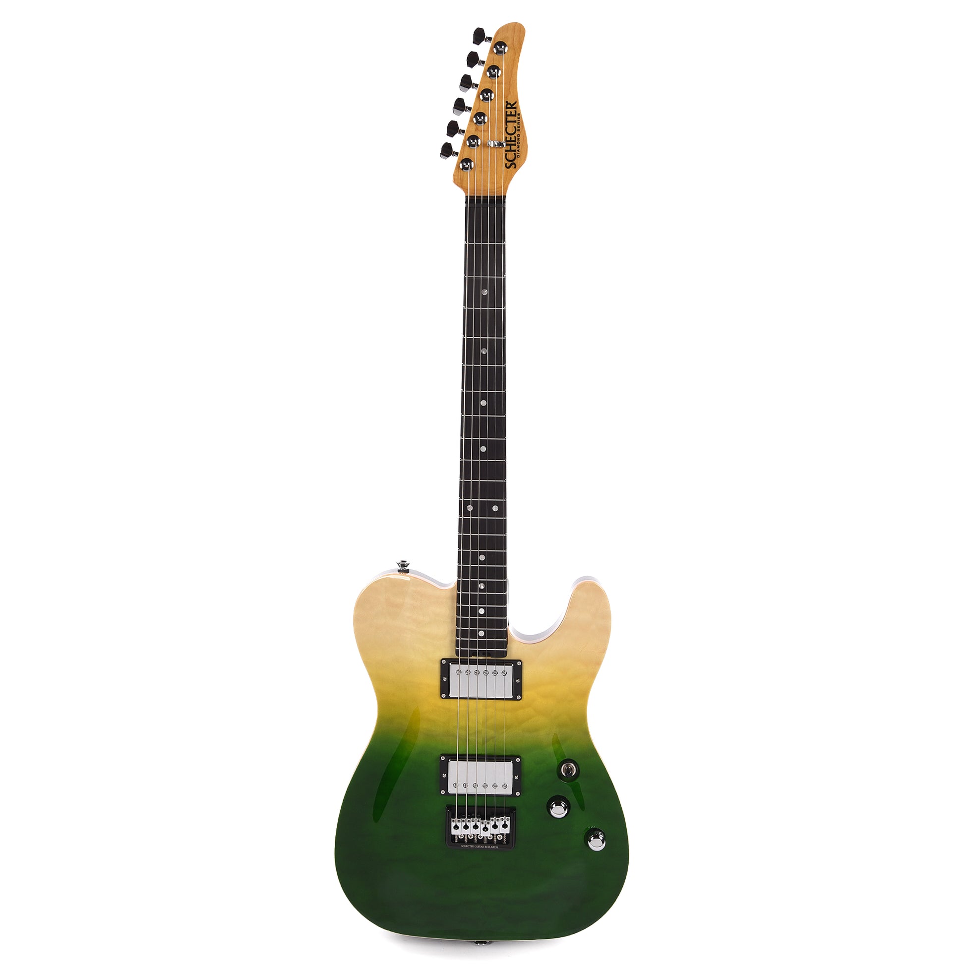 Schecter PT Classic Caribbean Fade Burst Electric Guitars / Solid Body