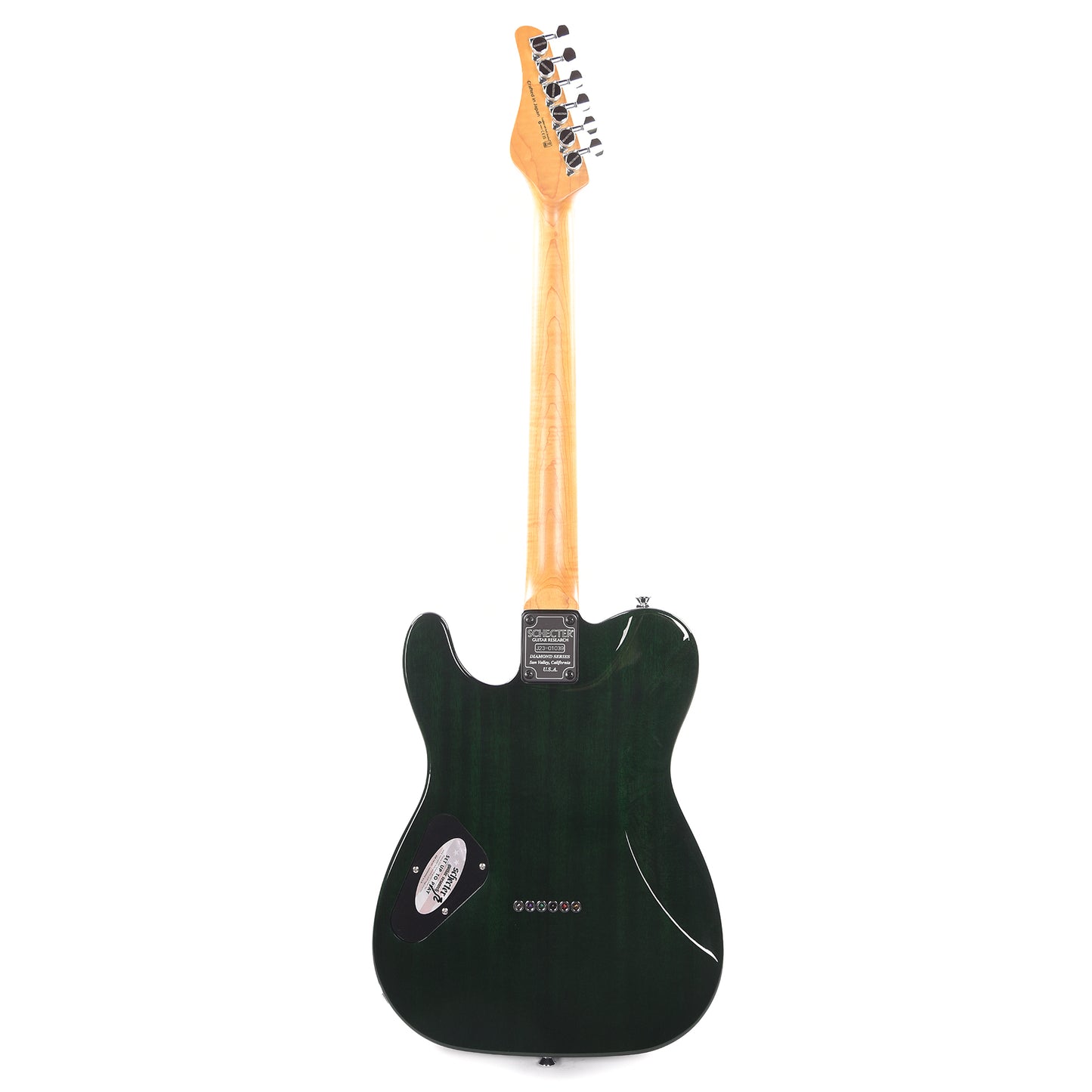 Schecter PT Classic Caribbean Fade Burst Electric Guitars / Solid Body