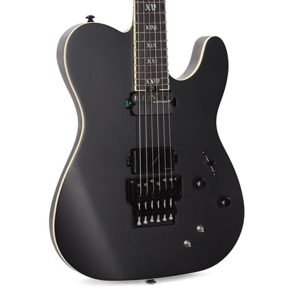 Schecter PT FR-S SLS Elite Evil Twin Satin Black Electric Guitars / Solid Body