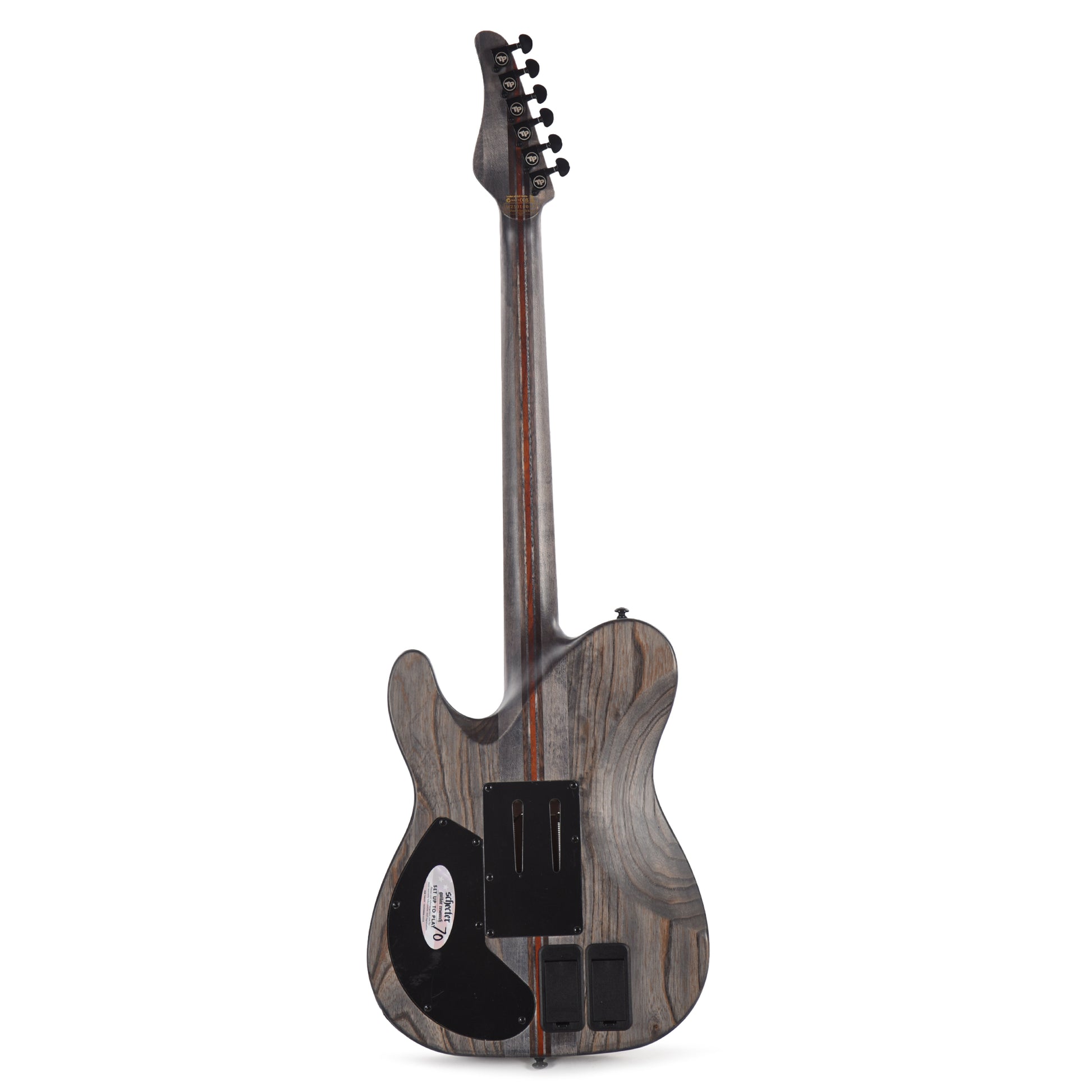 Schecter PT FR-S SLS Elite Evil Twin Satin Black Electric Guitars / Solid Body