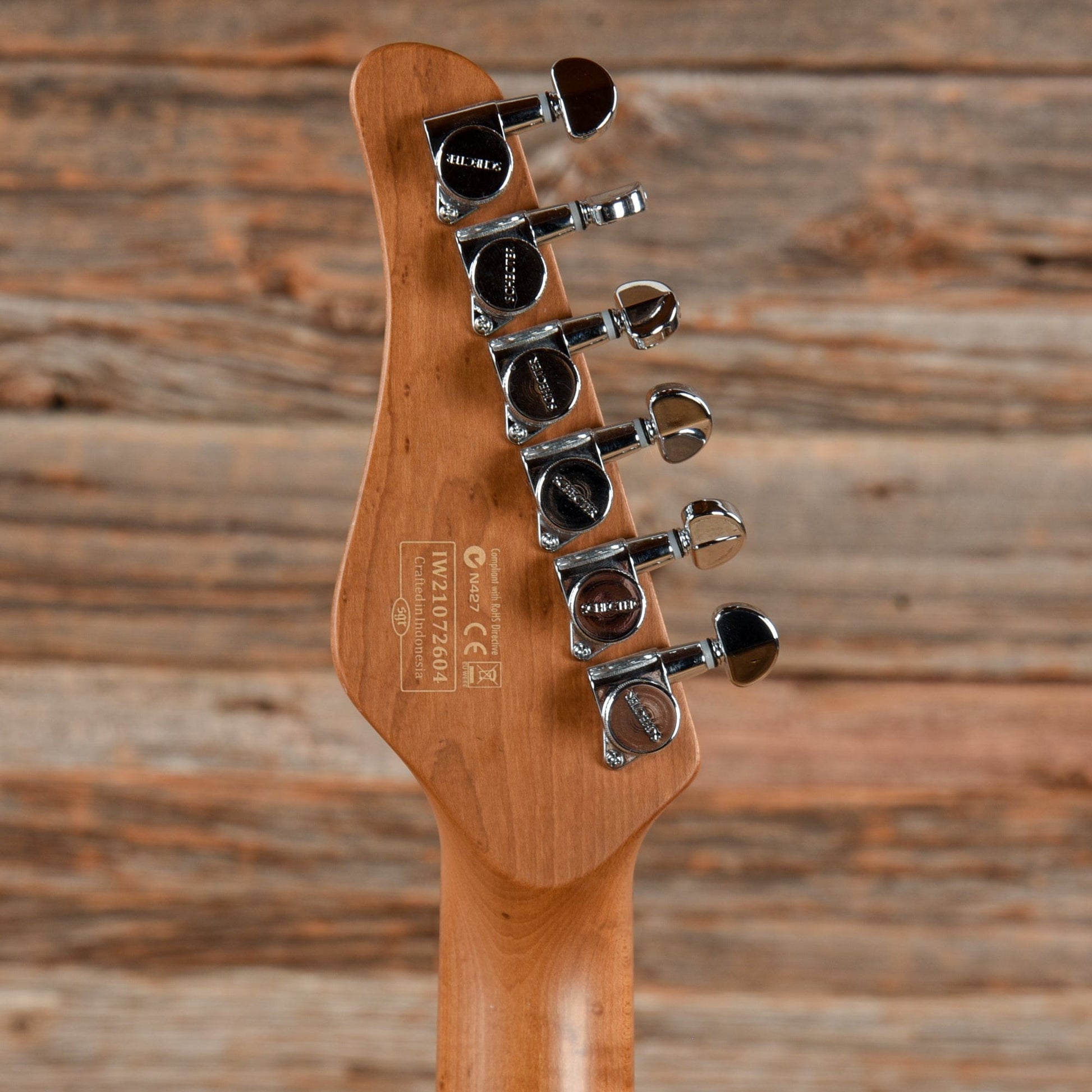 Schecter PT Van Nuys Natural Electric Guitars / Solid Body