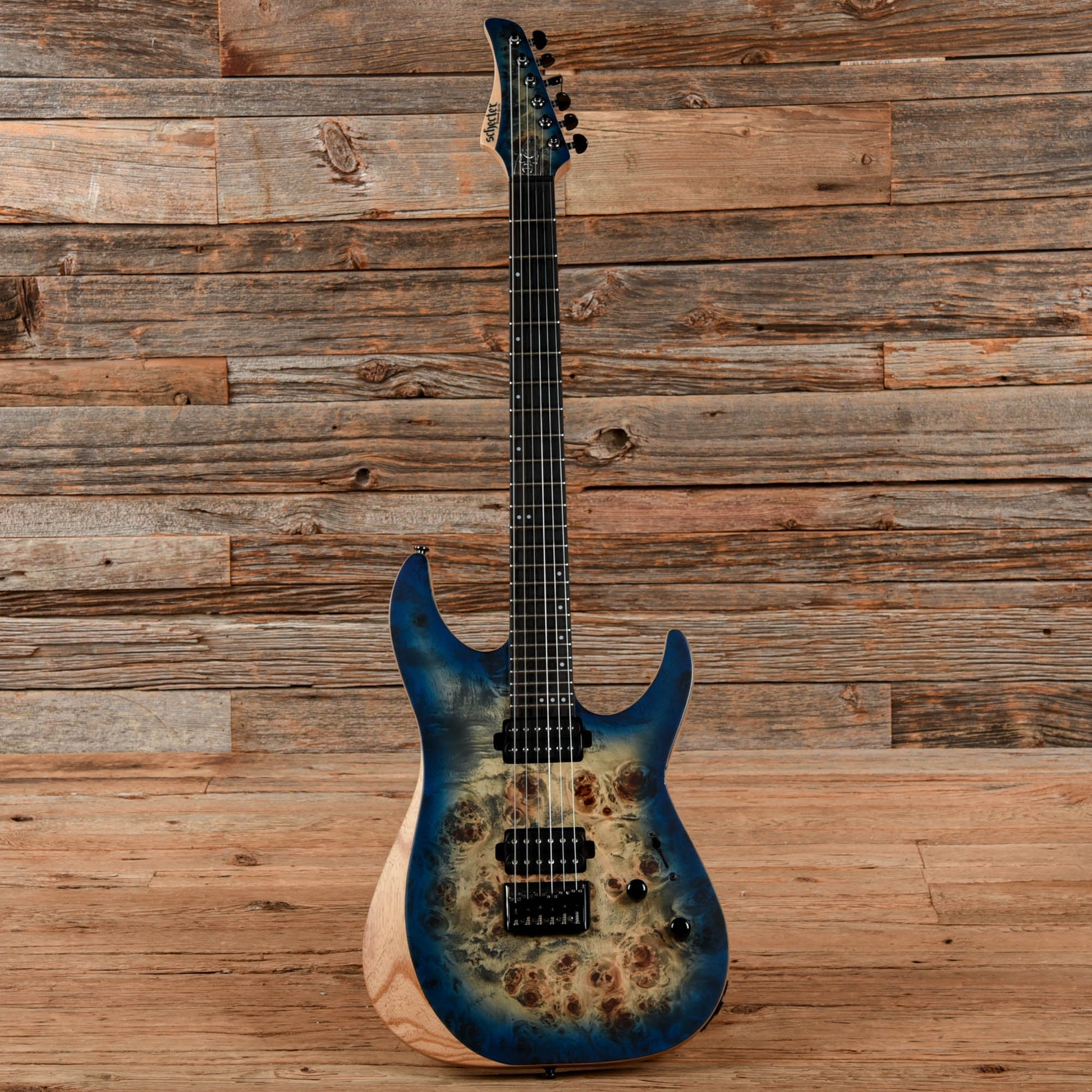 Schecter Reaper 6 Satin Sky Burst 2019 Electric Guitars / Solid Body