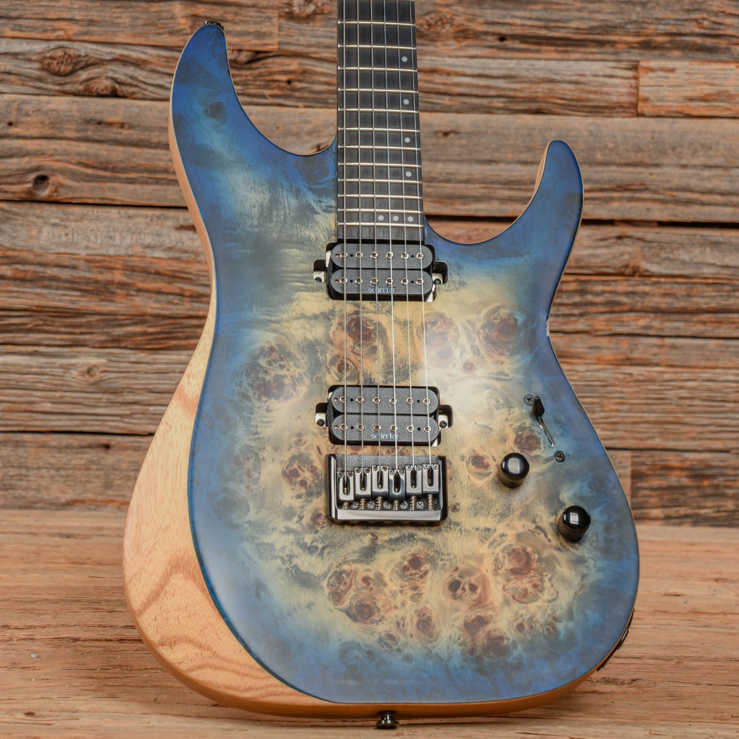 Schecter Reaper 6 Satin Sky Burst 2019 Electric Guitars / Solid Body