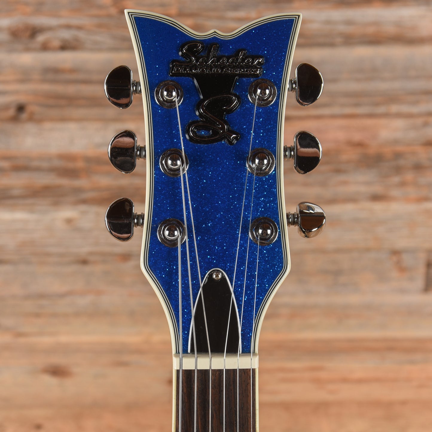 Schecter Solo-6B Blue Sparkle 2017 Electric Guitars / Solid Body