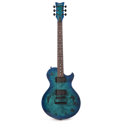 Schecter Solo-II Standard Electric Guitar Ocean Blue Burst Burl Electric Guitars / Solid Body