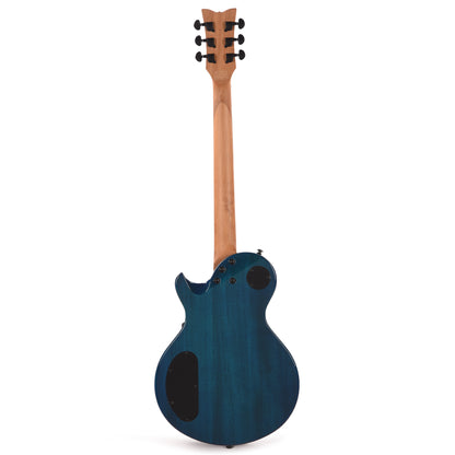 Schecter Solo-II Standard Electric Guitar Ocean Blue Burst Burl Electric Guitars / Solid Body