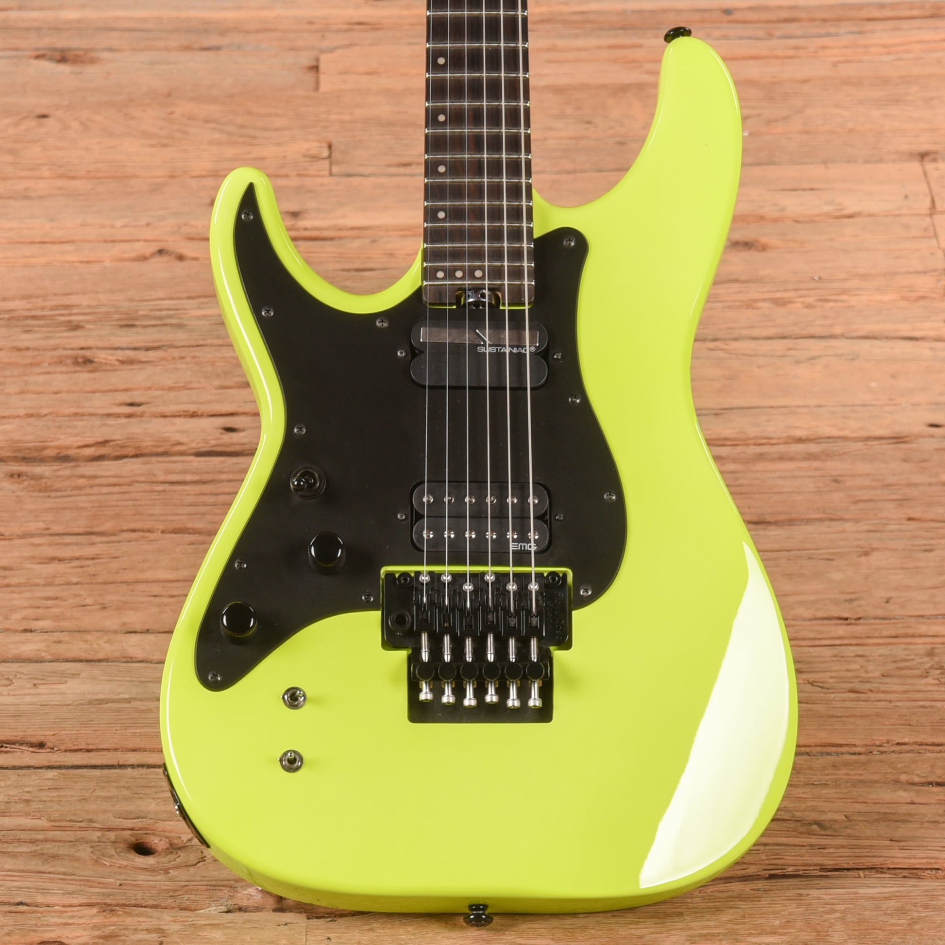 Schecter Sun Valley Super Shredder FR-S Sustainiac Birch Green 2018 LEFTY Electric Guitars / Solid Body