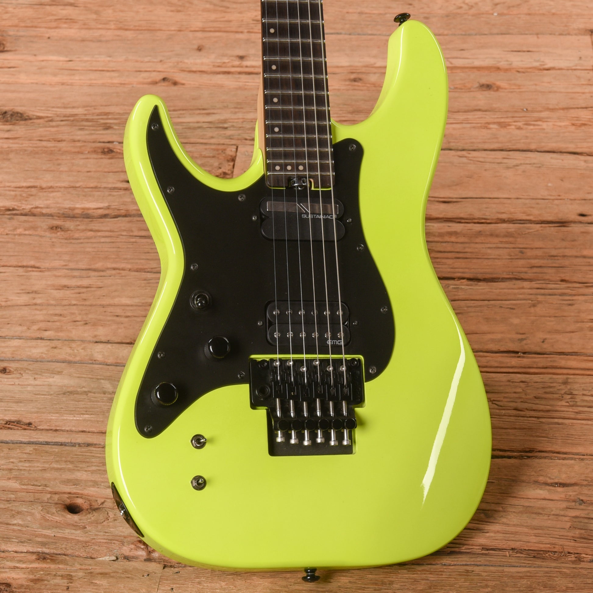 Schecter Sun Valley Super Shredder FR-S Sustainiac Birch Green 2018 LEFTY Electric Guitars / Solid Body