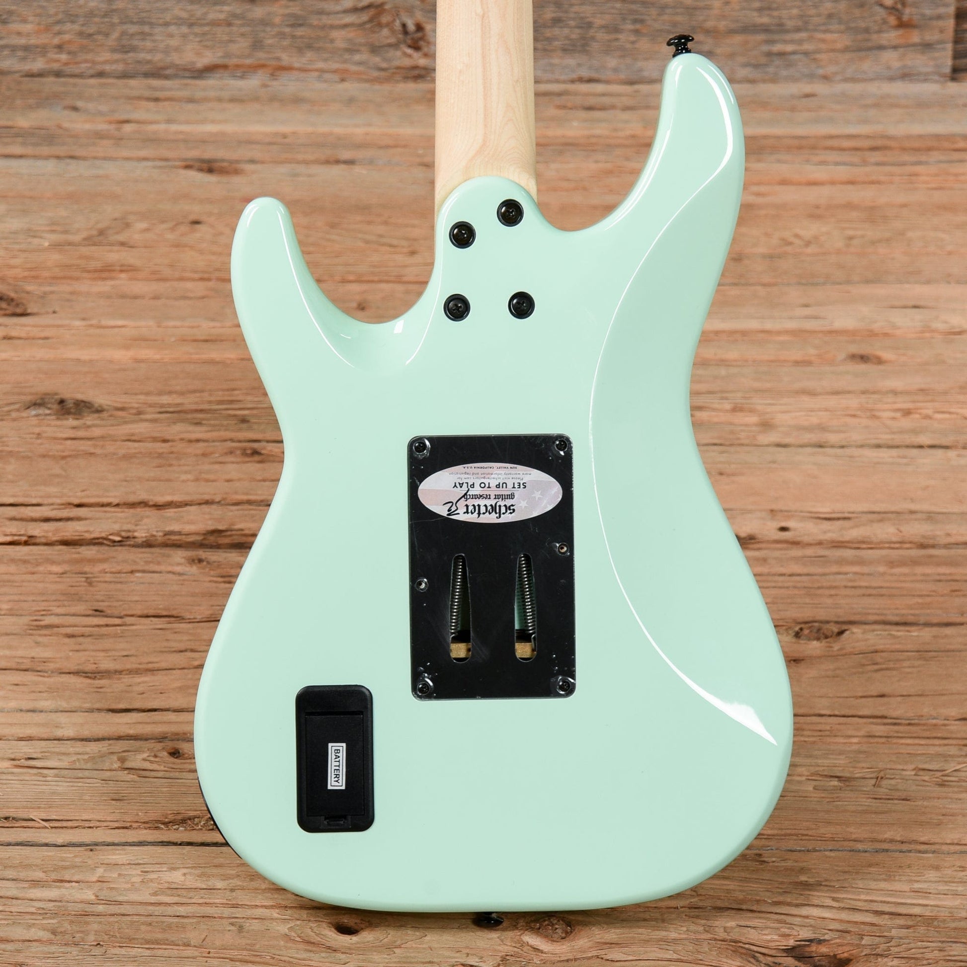 Schecter Sun Valley Super Shredder Seafoam Green 2021 Electric Guitars / Solid Body