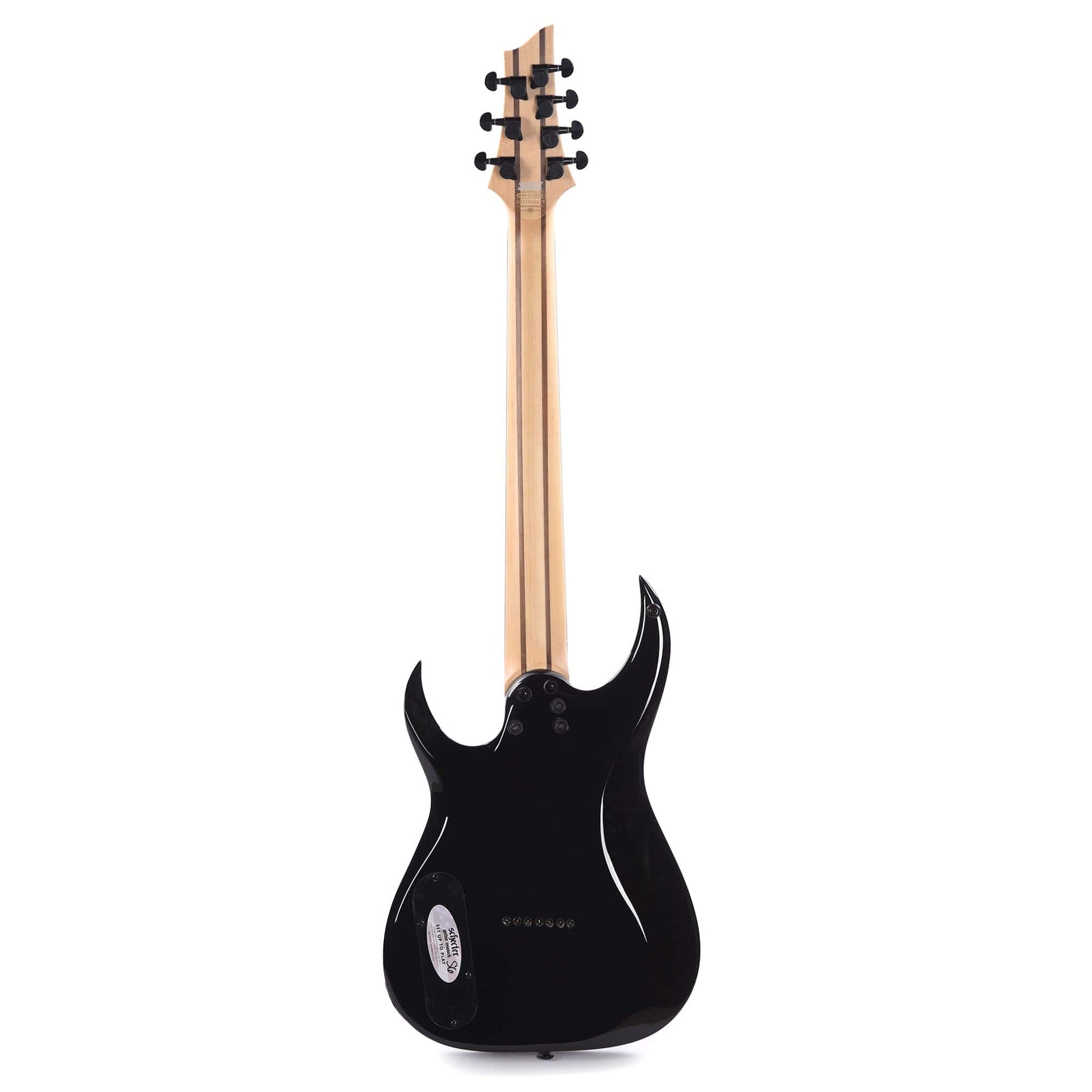 Schecter Sunset-7 Triad Gloss Black Electric Guitars / Solid Body