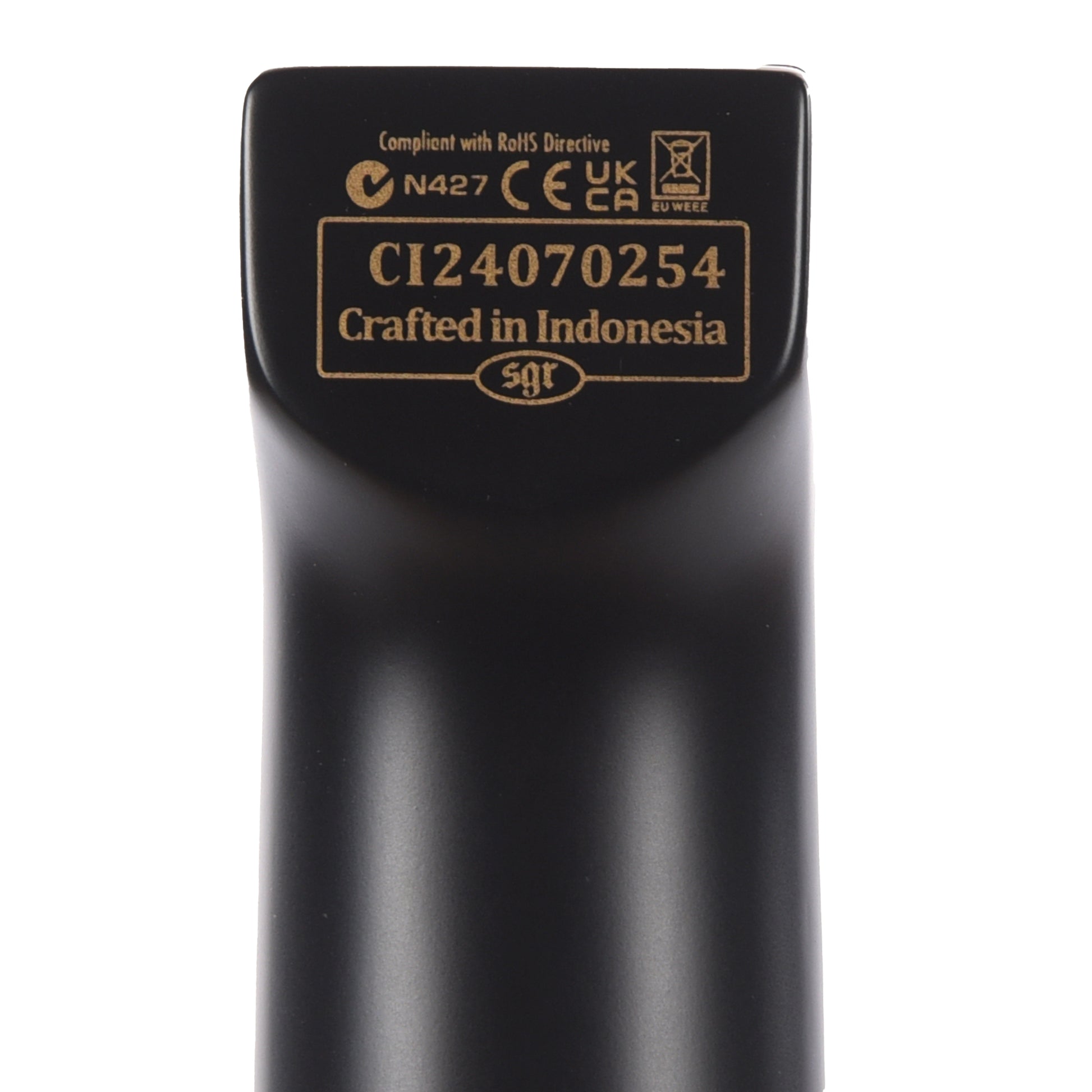 Schecter Synyster Gates Custom-6 TR-S Headless Electric Guitar Satin Black Electric Guitars / Solid Body