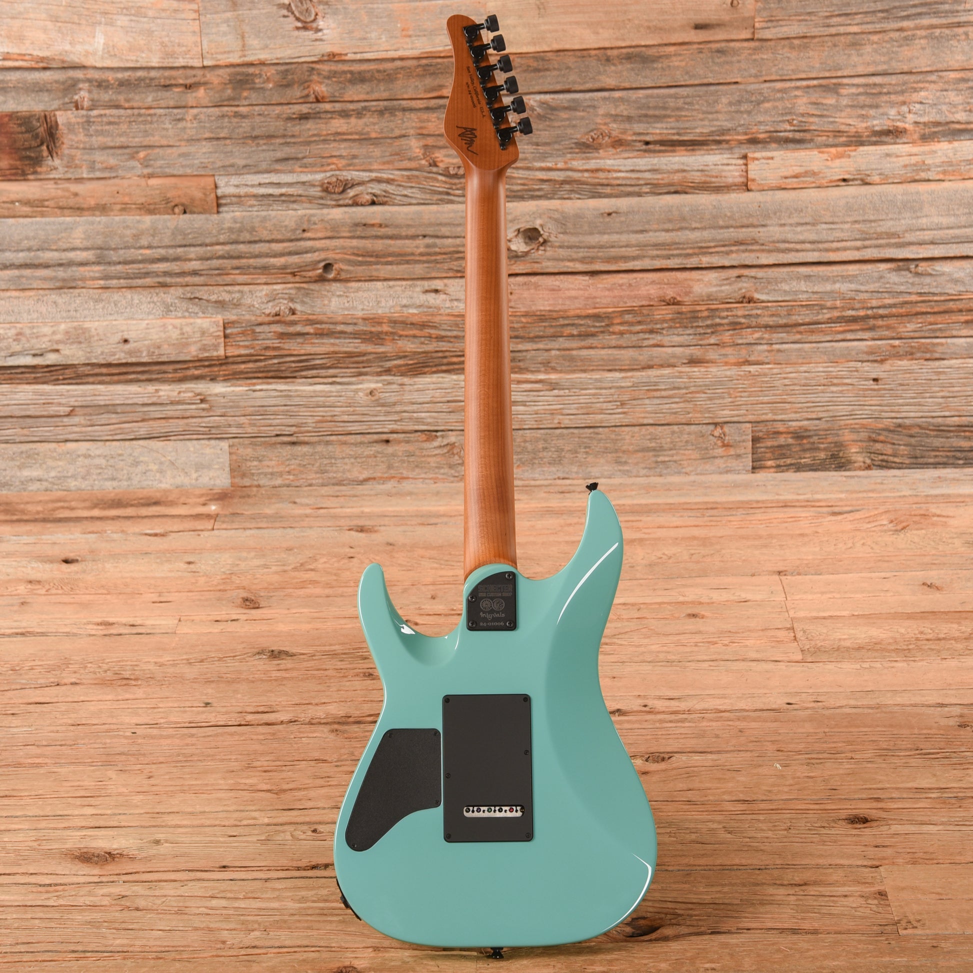 Schecter USA AM6 Aaron Marshall Signature Pale Emerald 2024 Electric Guitars / Solid Body